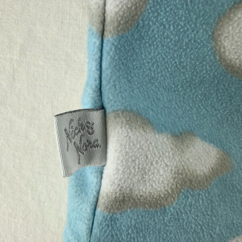 Nick and Nora Vintage 100% Cotton‎ Clouds Pajama Set Youth Size XL 14/16